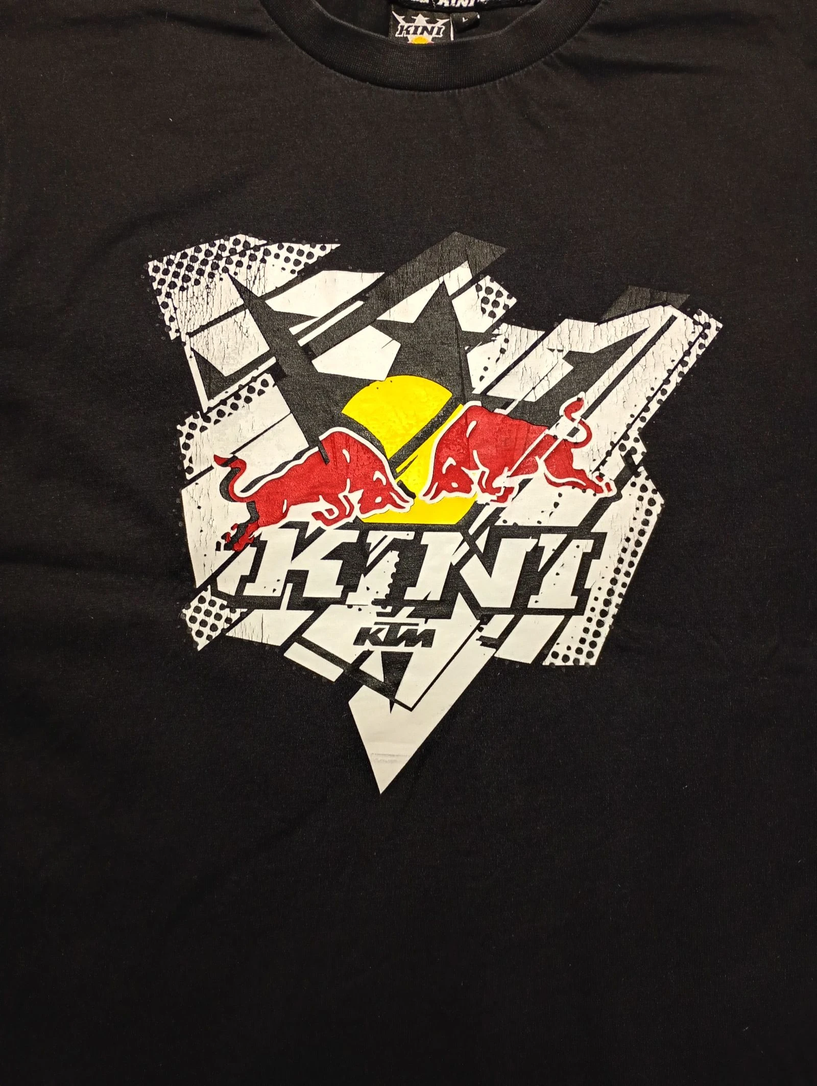KINI x Red Bull KTM Camiseta Preta Tamanho G – photo 2